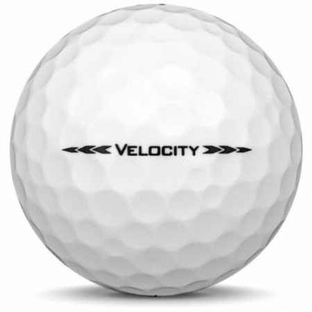 Golfpallo Titleist Velocity Vuosimallissa 2021.