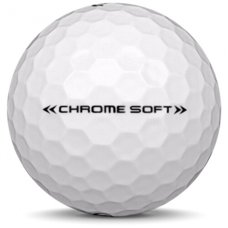 Golfpallo Callaway Chrome Soft Vuosimallissa 2023.