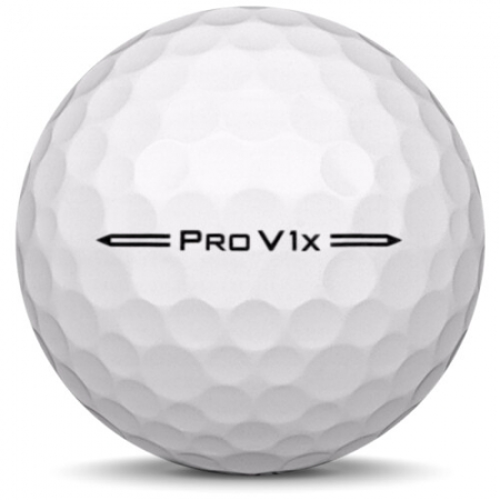 Golfpallo Titleist Pro V1x Vuosimallissa 2024.