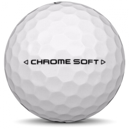Golfpallo Callaway Chrome Soft Vuosimallissa 2025.