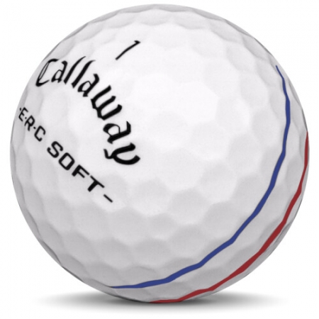 Golfpallo Callaway ERC Soft Vuosimallissa 2025.