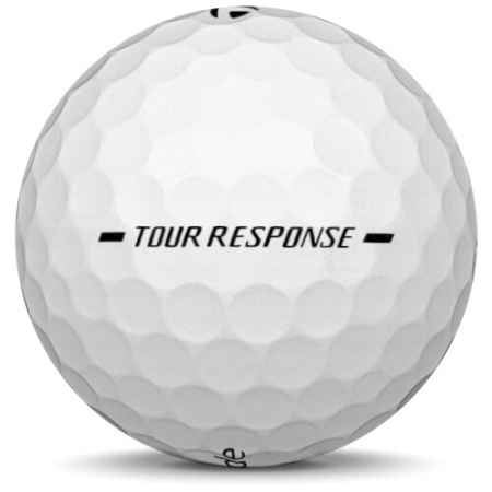 Golfpallo TaylorMade Tour Response Vuosimallissa 2025.