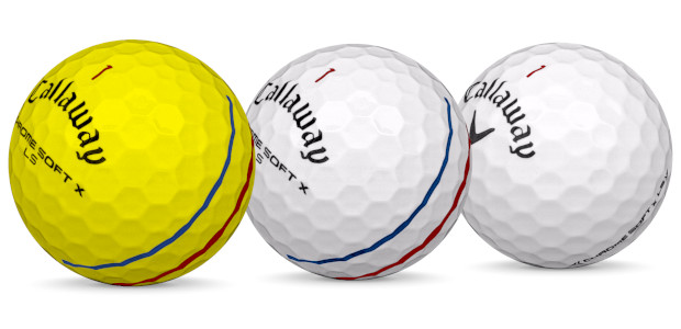 Callaway Chrome Soft X LS Eri väriset golfpallot