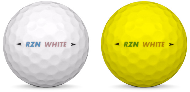 Nike RZN White Eri väriset golfpallot
