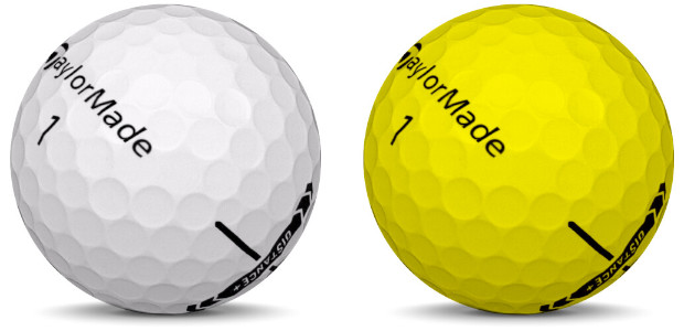 TaylorMade Distance+ Eri väriset golfpallot