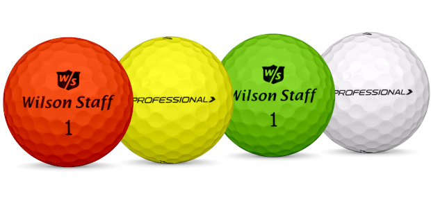 Wilson Staff Professional Eri väriset golfpallot